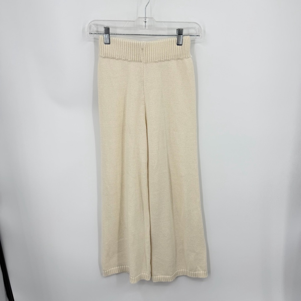 Jessica Simpson High Waisted knit crop pants size XS